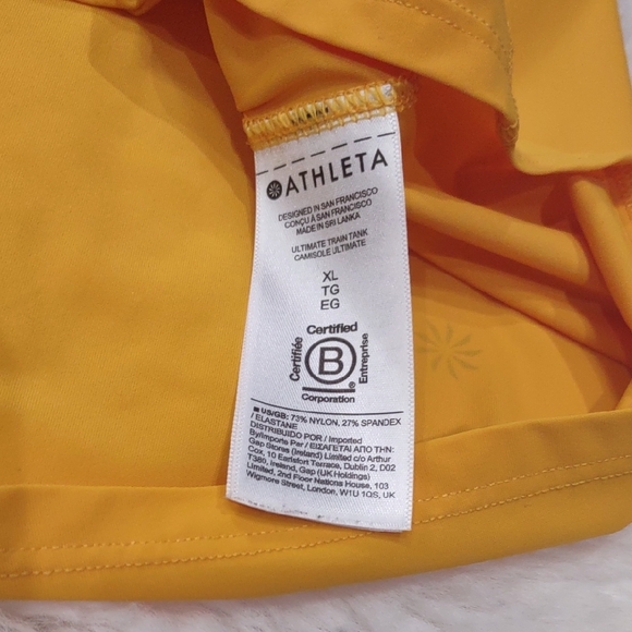 ATHLETA (2-Pack)Teal and Yellow Tank Tops - Picture 7 of 17